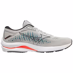 Chaussures de Running - MIZUNO - Wave Rider 25 - Homme - Gris - Drop 12mm - Usage Régulier