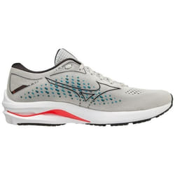 Chaussures de Running - MIZUNO - Wave Rider 25 - Homme - Gris - Drop 12mm - Usage Régulier