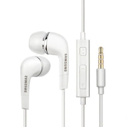 Écouteurs filaires (EHS64AVFWE) Jack 35 mm microphone intra-auriculaire 12 m - Samsung - Blanc (emballage en vrac)