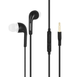 Écouteurs filaires (EHS64AVFBE)Jack 35 mm microphone intra-auriculaire 12 m - Samsung - Noir (emballage en vrac)