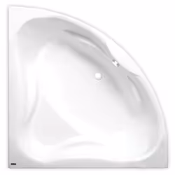 Description générale La baignoire d'angle Laguna Cornelia combine élégance et fonctionnalité. Avec ses dimensions de 140x140  ...