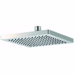 Douche de tête carrée Siko, chrome (SIKOBSHSHP41) La douche de tête carrée SIKO dans un design entièrement chromé permet le c ...