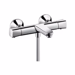 Caractéristiques du Mitigeur thermostatique bain/douche, Chrome, Hansgrohe Ecostat Universal (13123000) : Longueur 200 mm 2 s ...
