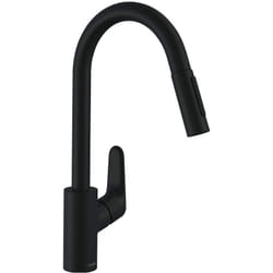 Focus M41 Mitigeur de cuisine 240 noir mat, avec douchette extractible 2 jets (31815670) - Hansgrohe