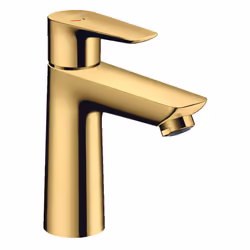 Caractéristiques du Hansgrohe Talis E Mitigeur lavabo 110 CoolStart avec garniture de vidage, Finition Optique Or Poli (71713 ...