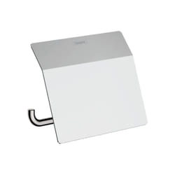 AddStoris Porte-papier wc avec couvercle, Chrome (41753000) - Hansgrohe