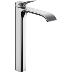 Vivenis Mitigeur de lavabo surélevé 250 sans tirette ni vidage, bec cascade, chrome (75042000) - Hansgrohe