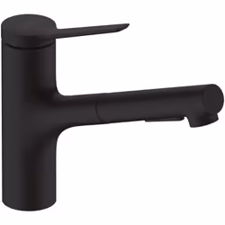 Caractéristique du Zesis M33 Mitigeur de cuisine 150 avec douchette extractible 2 jets, Noir mat (74800670): ComfortZone 150  ...