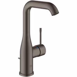 Monotrou sur plage Levier de commande métallique GROHE SilkMove Cartouche en céramique 28 mm avec limiteur de température GRO ...