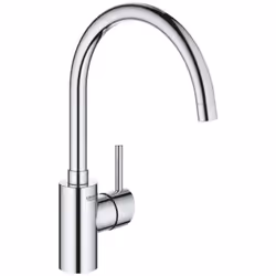 bec haut monotrou GROHE StarLight : chrome éclatant et durable GROHE SilkMove : cartouche en céramique 35 mm GROHE Zero circu ...