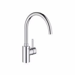 Caractéristiques du Mitigeur Evier, Chrome, Grohe Eurosmart Cosmopolitan (32843002) : Bec haut Monotrou GROHE StarLight Chrom ...