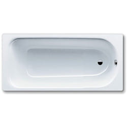 Kaldewei - Eurowa Baignoire rectangulaire avec pieds 160x70 cm acier émaillé, Blanc alpin (119700010001-SET)