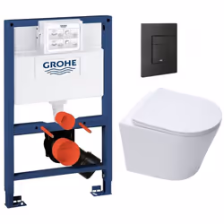 Découvrez l'excellence dans votre salle de bain avec notre ensemble de produits haut de gamme. Le bâti Grohe Rapid SL pour WC ...