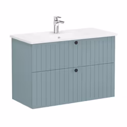 Vous rêvez d’un meuble spacieux avec lavabo pour transformer votre salle de bain ? Le meuble de salle de bain Vitra Root en v ...