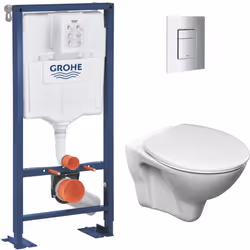 Description générale Choisissez la qualité et la simplicité d’installation du Pack WC Bâti Autoportant Rapid SL + WC suspendu ...