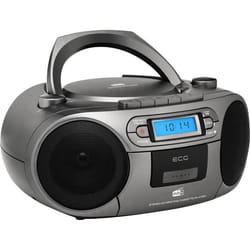 Radio DAB+ - ECG - CDR 999 - Lecteur CD/Cassette - Argenté - 2x3W Stéréo
