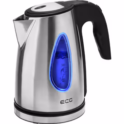 ECG RK 1740, 1,7 L, 2000 W, Noir, Acier inoxydable, Plastique, Acier inoxydable, Indicateur de niveau d'eau, Arrêt de sécurit ...