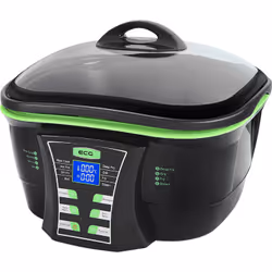 ECG MH 178, 5 L, 50 - 240 °C, Noir, Vert, Verre, Plastique, LCD, 220 - 240 V