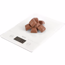 ECG KV 117 SLIM, Balance de ménage électronique, 5 kg, Blanc, Verre, LCD, 3 V