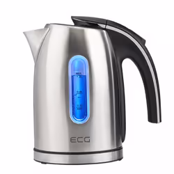 ECG RK 1240, 1,2 L, 1630 W, Acier inoxydable, Indicateur de niveau d'eau, Sans fil, Filtrage