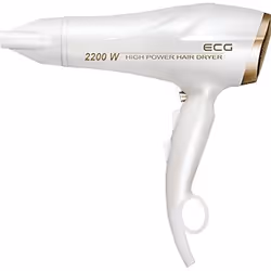 ECG VV 2200, 83 dB, Or, Blanc, Plastique, Orifice de suspension, 1,77 m, Glissière