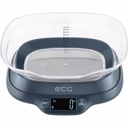 ECG KV 1120 SM Gris Balance de ménage électronique