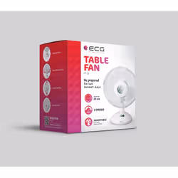 ECG FT 23A ventilateur Blanc