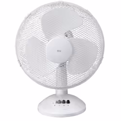ECG FT 30A, Ventilateur à lame domestique, Blanc, Sol, Plastique, 52 dB, 30 cm