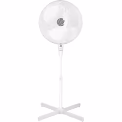 ECG FS 40A, Ventilateur à lame domestique, Blanc, Sol, Métal, Plastique, 67 dB, 40 cm