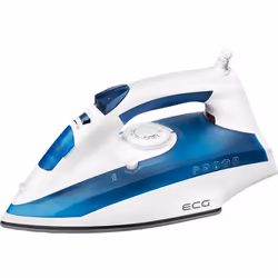 ECG NZ 322 Auto-Off Fer à repasser à sec ou à vapeur Semelle en céramique 2200 W Bleu, Blanc