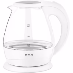 ECG RK 1520 bouilloire 1,5 L 1850 W Blanc