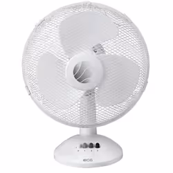 ECG FT 40a, Ventilateur à lame domestique, Blanc, Table, Plastique, 58,3 dB, 40 cm