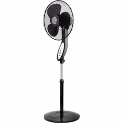 ECG FS 40 R, Ventilateur à lame domestique, Noir, Sol, Plastique, 64,3 dB, 40 cm
