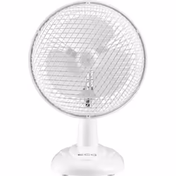 ECG FT 15A, Ventilateur à lame domestique, Blanc, Table, 46,2 dB, 15 cm, Boutons