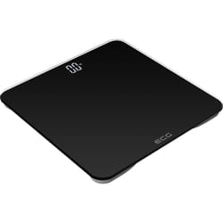 ECG OV 1821BL balance Carré Noir Pèse-personne électronique