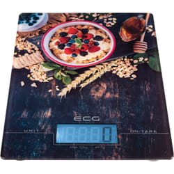 ECG KV 1021 Berries Multicolore Comptoir Rectangle Balance de ménage électronique