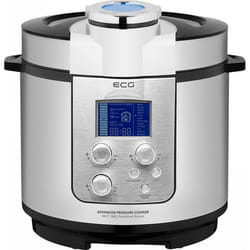 ECG MHT 1661 appareil multi-cuissons 6 L 1000 W Noir, Acier inoxydable