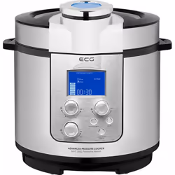ECG MHT 1661 appareil multi-cuissons 6 L 1000 W Noir, Acier inoxydable