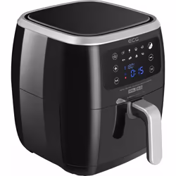 ECG AF 6000, Friteuse d’air chaud, 7 L, 30 °C, 200 °C, Unique, Noir