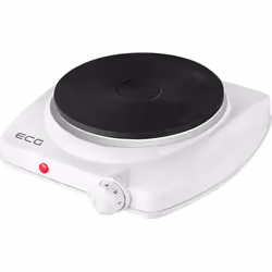 ECG EV 1512 W, Blanc, Comptoir, 26.5 cm, Plaque scellée, En fonte, 1 zone(s)