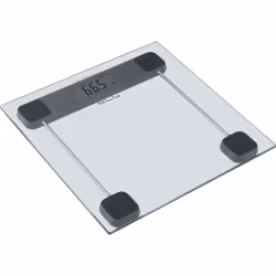 ECG OV 137 Glass Carré Gris Pèse-personne électronique
