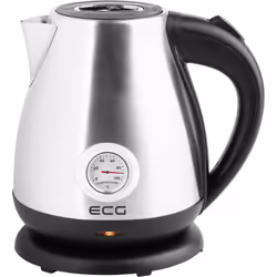 ECG RK 1705 Metallico, 1,7 L, Acier inoxydable, Plastique, Acier inoxydable, Arrêt de sécurité en cas de surchauffe