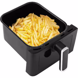ECG AF 8300 Double 8,3 L Autonome 2700 W Friteuse d’air chaud Noir