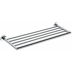 Sapho X-Round - Tablette murale pour serviettes, longeur 65 cm, chrome XR413