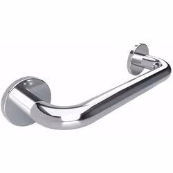 Poignée droite finition de surface inox matériau acier inoxydable dimension 300 mm montage par perçage au mur La fixation est ...