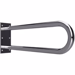 Caractéristiques de la Barre de maintien fixe 60cm, en forme de U, Acier Inoxydable, Inox, Bemeta HELP (301122041) : Matière ...