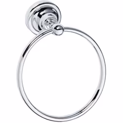 Caractéristiques du porte-serviettes anneau en Laiton, Chrome Bemeta Ricordi (OPTIMARIC60CR) : Matière : Laiton Coloris : Chr ...