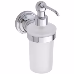 Caractéristiques du distributeur de savon en Laiton, Chrome Bemeta Ricordi (OPTIMARIC99CR) : Matière : Laiton Coloris : Chrom ...