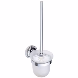 Détail du porte-brosse WC chrome Bemeta Ricordi: Le porte-brosse WC ne doit manquer dans aucune toilette avec sa finition chr ...