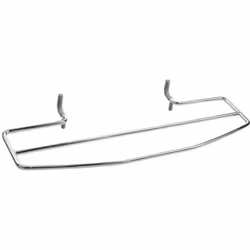 Porte-serviettes pour chauffage de salle de bains dimensions : 600 x 220 x 80 mm matériau : acier, couleur : chrome entraxe d ...